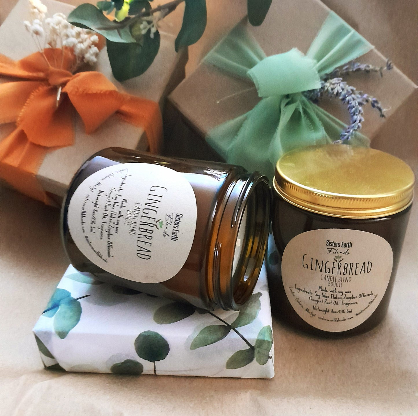 Gingerbread-Seasonal Candle Blend