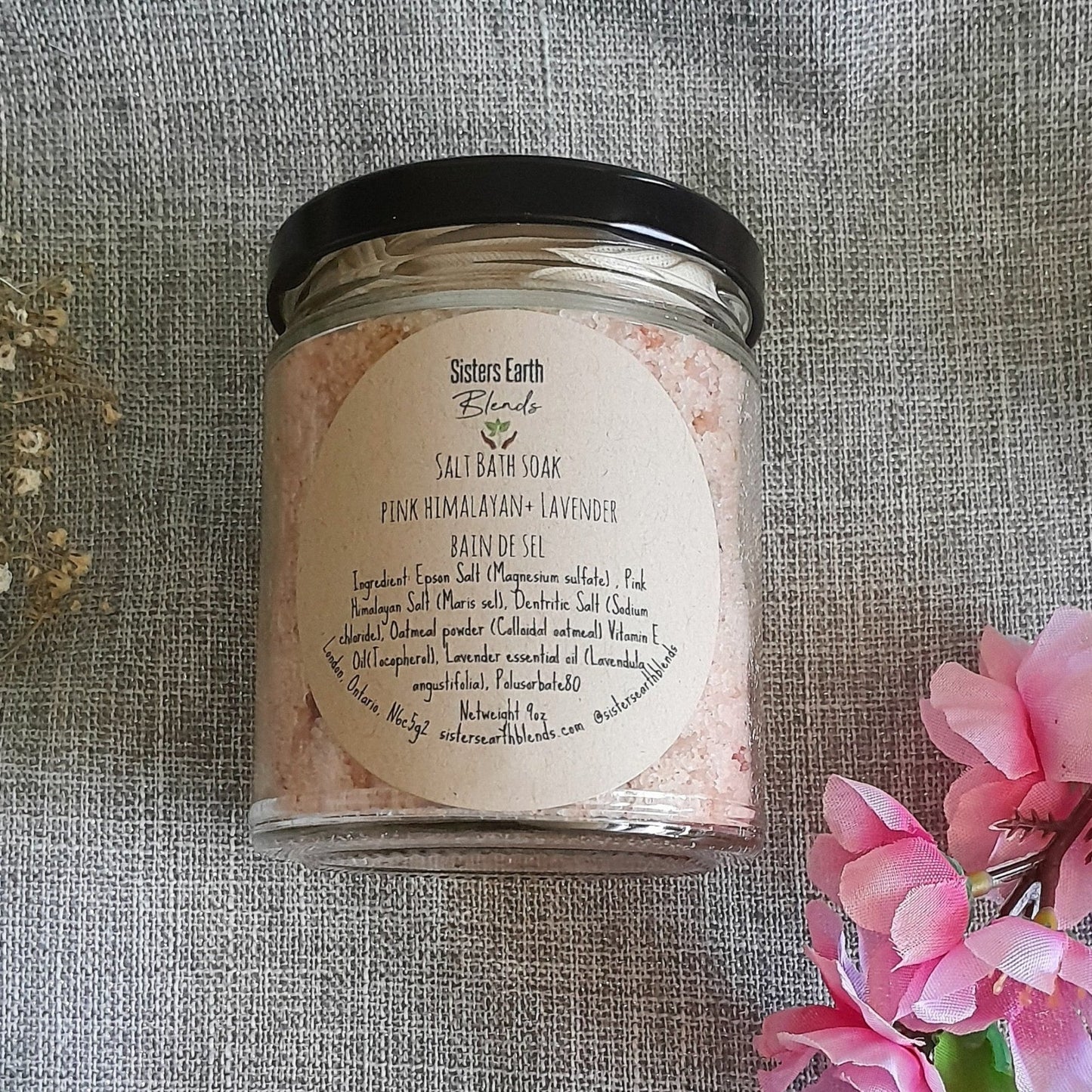 Salt Soak- Pink Himalayan + Lavender