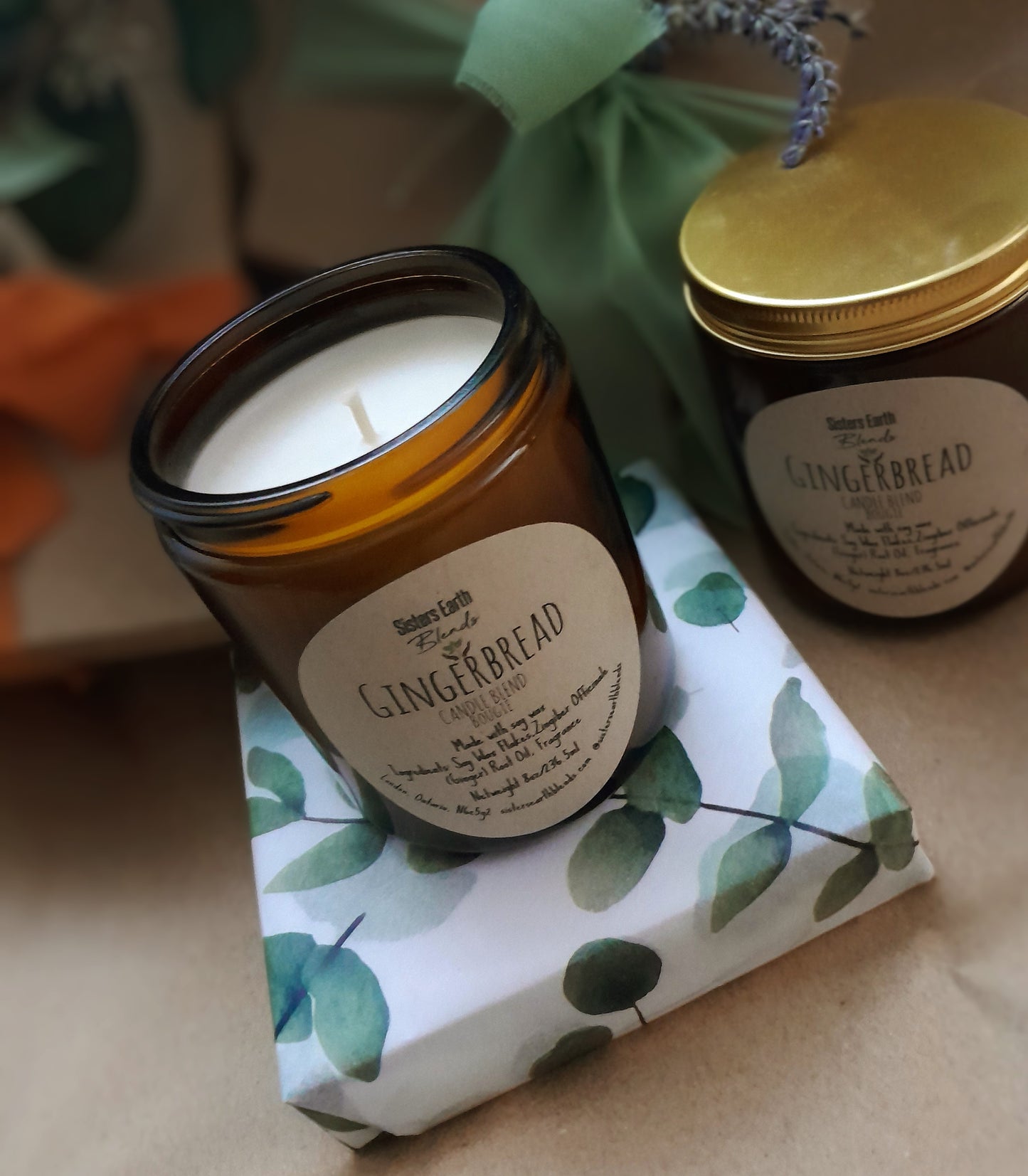 Gingerbread-Seasonal Candle Blend