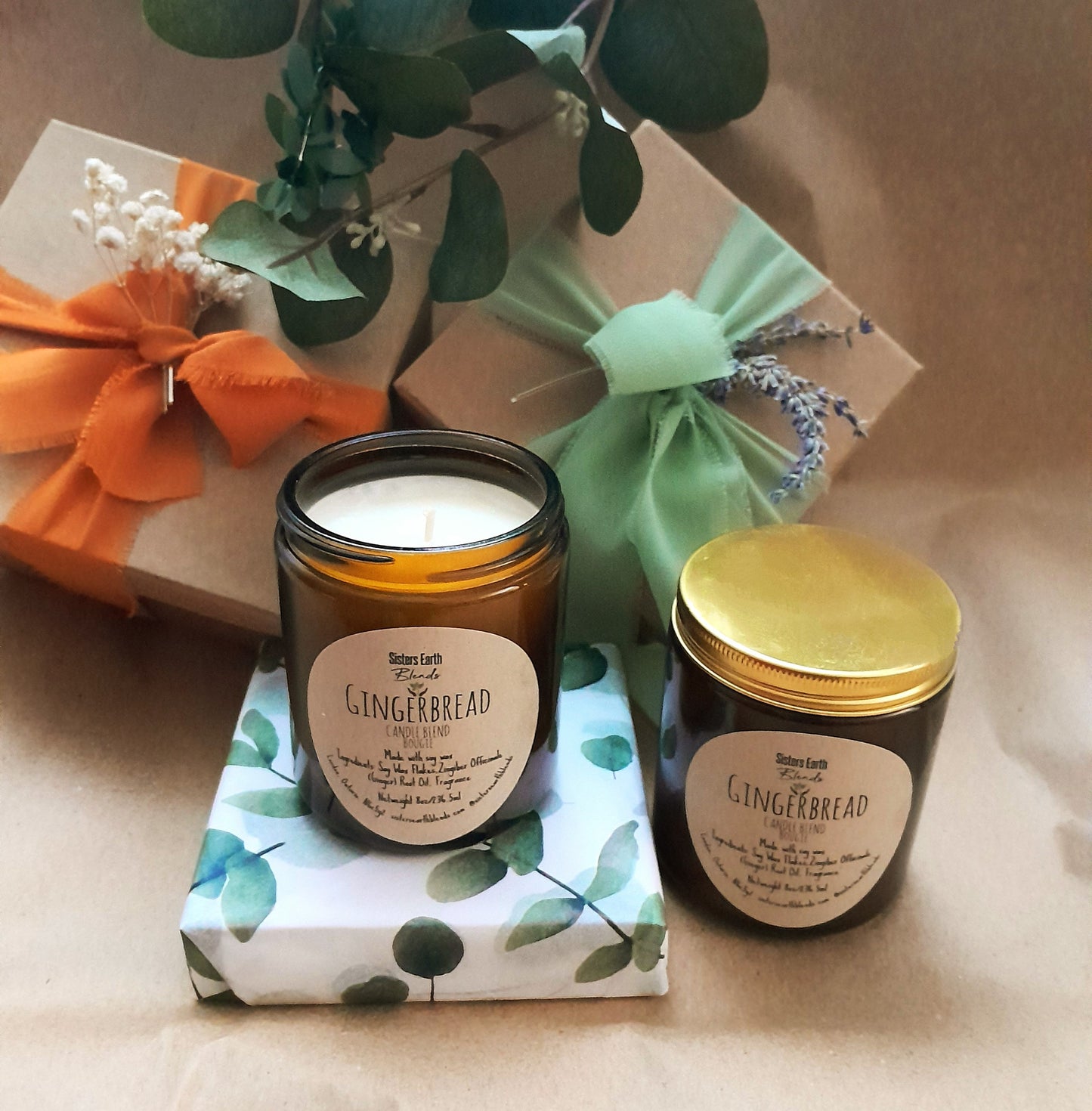 Gingerbread-Seasonal Candle Blend